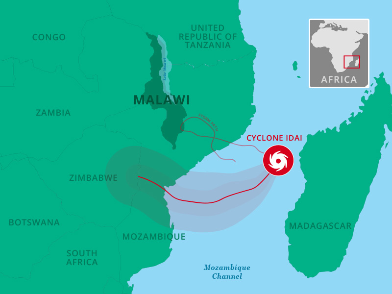 Malawi-Map