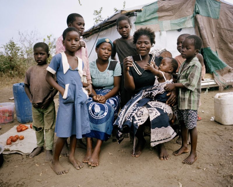 Grace and many children from Mwalija - SianDavey/ShelterBox