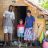 Patrick Buleban with his wife Sebastiana and son John outside their home.