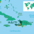 A map of the Caribbean with Haiti highlighted to show its location.